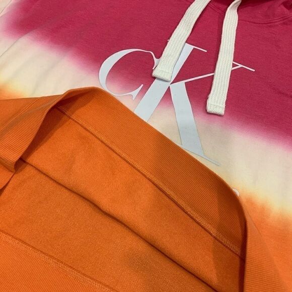 Calvin Klein Jeans Ladies' Dip Dye Hoodie Size S - Picture 13 of 15